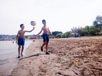 Plage de Ferrières centre-ville