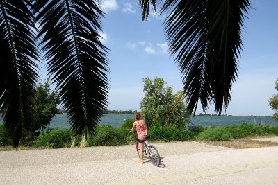 La Camargue à Vélo (étape 5) : La digue à la mer