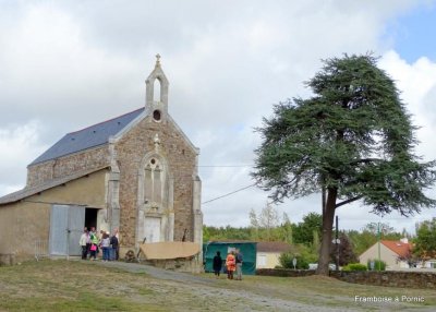 Le château et la chapelle de la Blanchardais