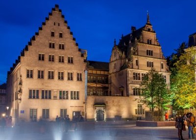 Jardinet gothique du musée de l'Oeuvre Notre Dame