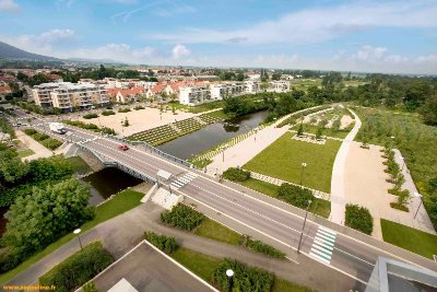 Le parc des Rives de la Thur