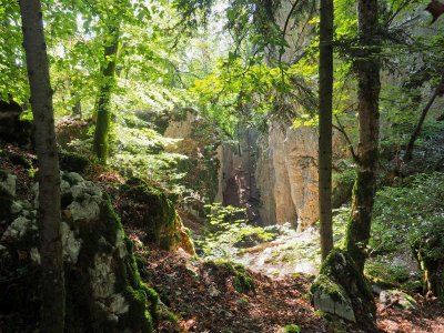 La grotte des nains de Ferrette