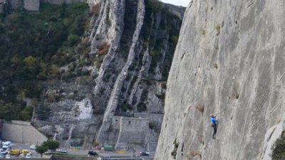 Site d'escalade de la Baume à Sisteron