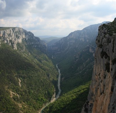 Site d'escalade des Gorges du Verdon