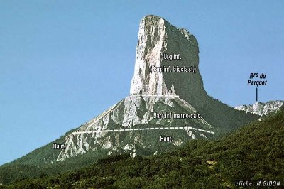 Voies d'escalade du Mont-Aiguille
