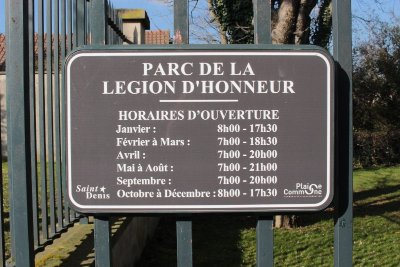 Parc de la Légion d'Honneur