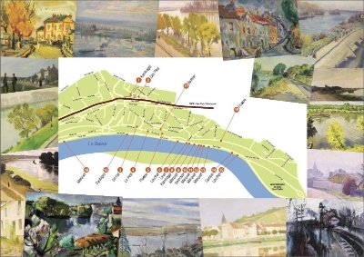 Parcours des peintres