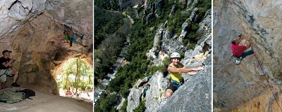 Site d'escalade : la Roquette