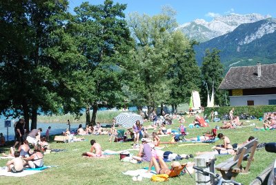 Plage municipale de Duingt