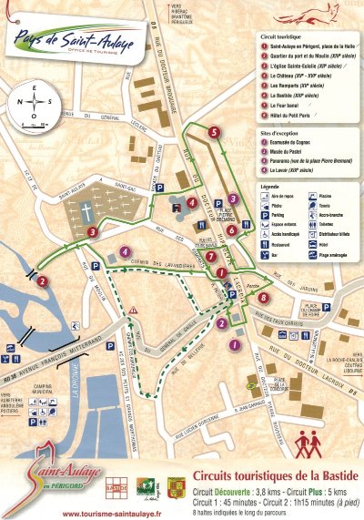 Visite commentée de la bastide de Saint-Aulaye