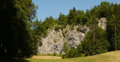 Rocher d'escalade d'Anthon