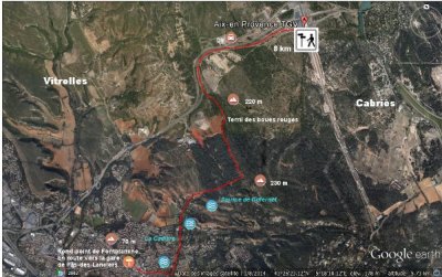 GR2013 - A03 - De la Gare de Pas des Lanciers à Marignane