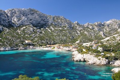 Plage de la calanque de Sormiou