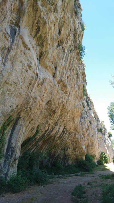 Escalade à Orgon