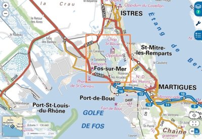 Salines de Rassuen et de Fos sur Mer