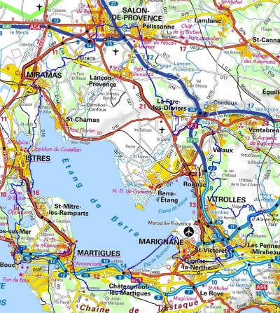 GR2013 - A15 - De Pélisanne à La-Fare-les-Oliviers