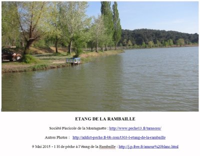 Canaux et Etang de Rambaille