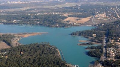 Le plateau de l'Arbois, à partir de Velaux