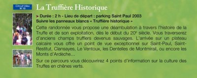La Truffière Historique
