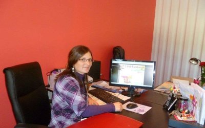 Bouclette vélo N°7 - "La Vigneronne"