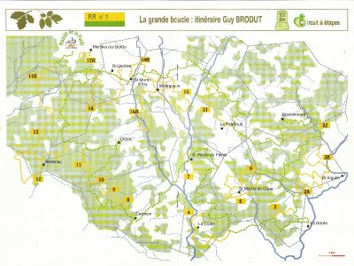 Circuit pédestre N°15 - "Dolmen de Pierre Folle"