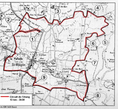Circuit pédestre N°21 - "L'étang"