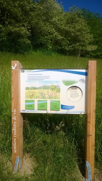 Sentier de découverte des corridors biologiques du Grésivaudan