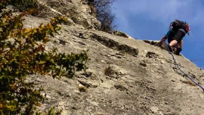 Site d'escalade de la Bastille - Le Pèr'Gras