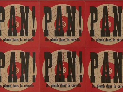 Atelier de typographie Affiche Moilkan