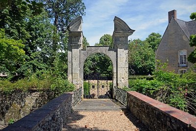 Jardin du manoir de Venevelles