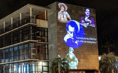 Parcours de Projections d'Images Lumineuses