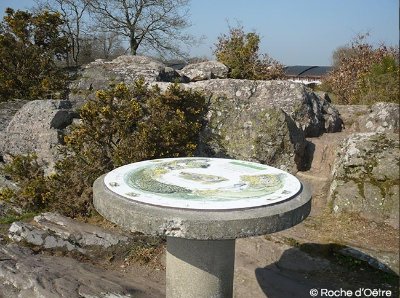 Table d'Orientation à La Roche d'Oëtre