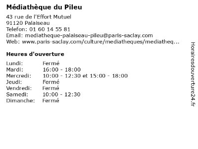 Médiathèque du Pileu