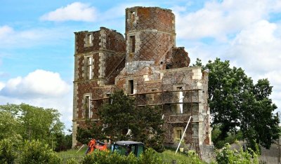 Vestiges du château de l'Isle