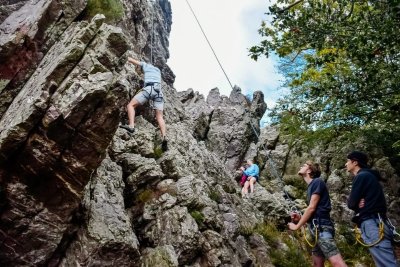 Falaise de la Fauconnière et La Roche qui Pend