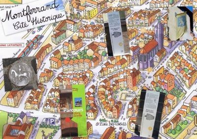 Parcours dans la cité historique de Montferrand