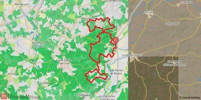 Circuit VTT N°23 - "Circuit des Trois Monts"