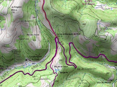 COL DE LA BARAQUE DE BRAL