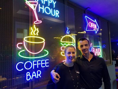 Bar de l'hôtel Meininger