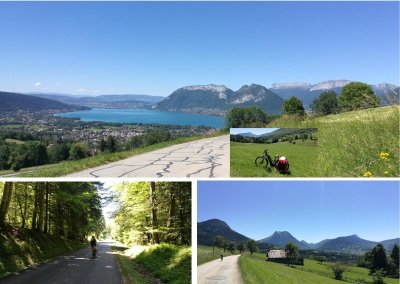 Parcours VAE : Col de Leschaux, Bellecombe en Bauges