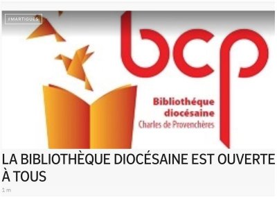 Bibliothèque diocésaine Charles de Provenchères