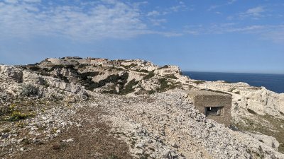Randonnée au Frioul sur l'île de Pomègues