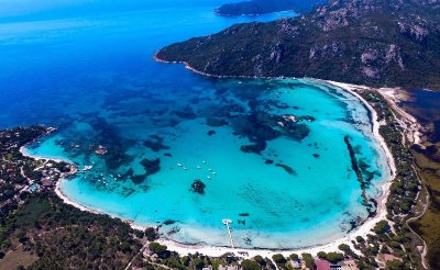 La plage de Santa Giulia
