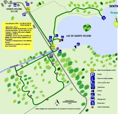 Rando Croquis Lac Sainte-Hélène