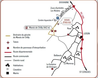 Sentier pédagogique du Marais de Chilly