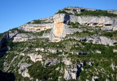 Site d'escalade - Gorges de la Nesque Malaval - Lac de Monieux