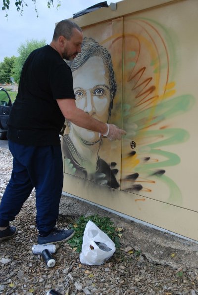 Partez sur les traces des héros de la Résistance - Parcours Street-Art par C215