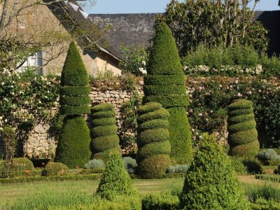 Jardins du manoir de la Massonnière