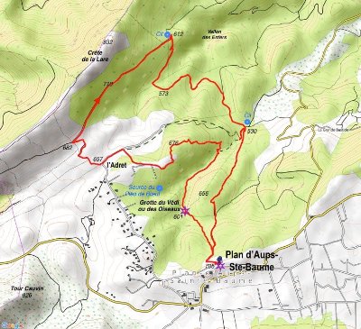 Circuit découverte d'Aups