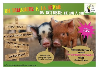 Ferme pédagogique Le P'tit brin d'Paille